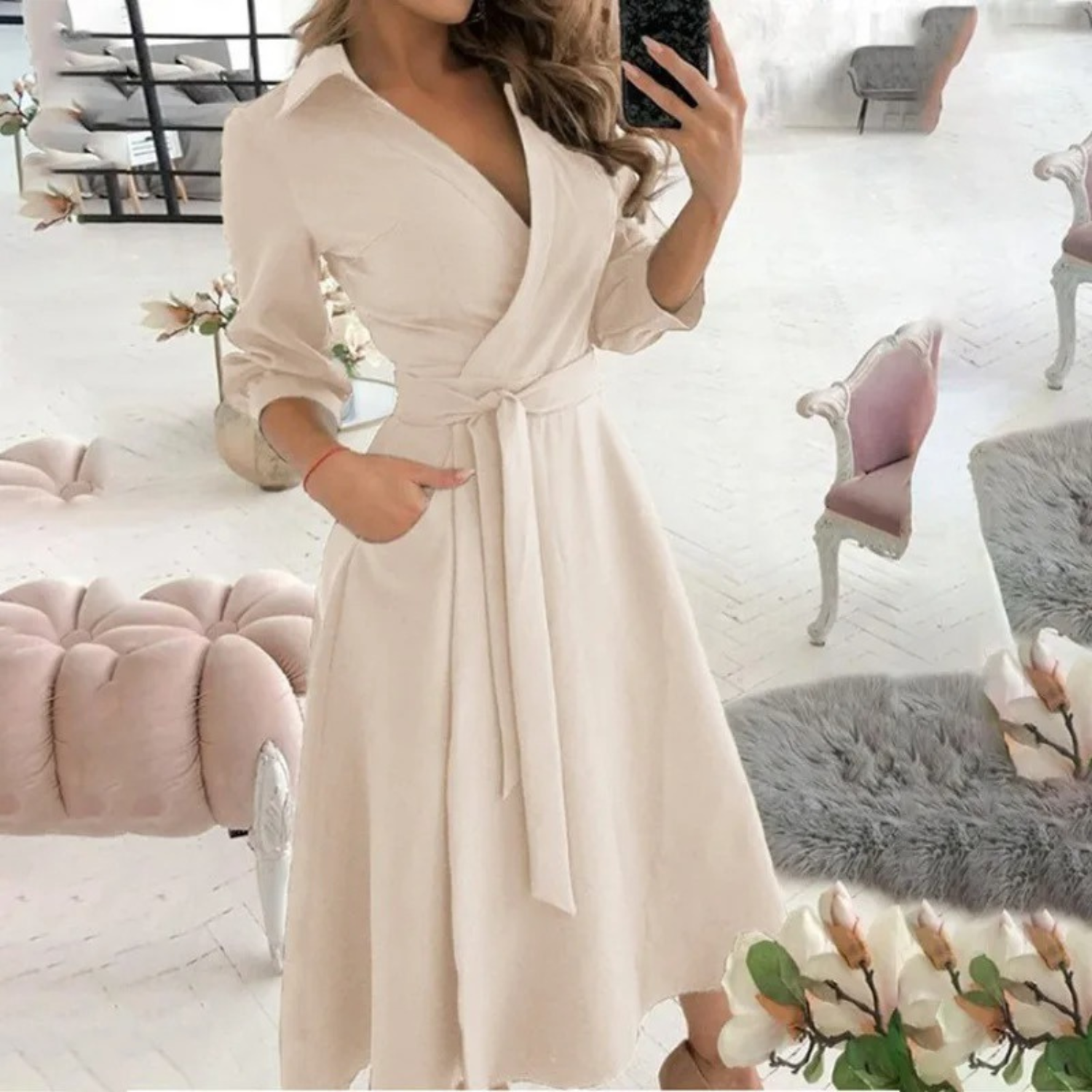 OMNIYA™ | Blusa Giacca Elegante