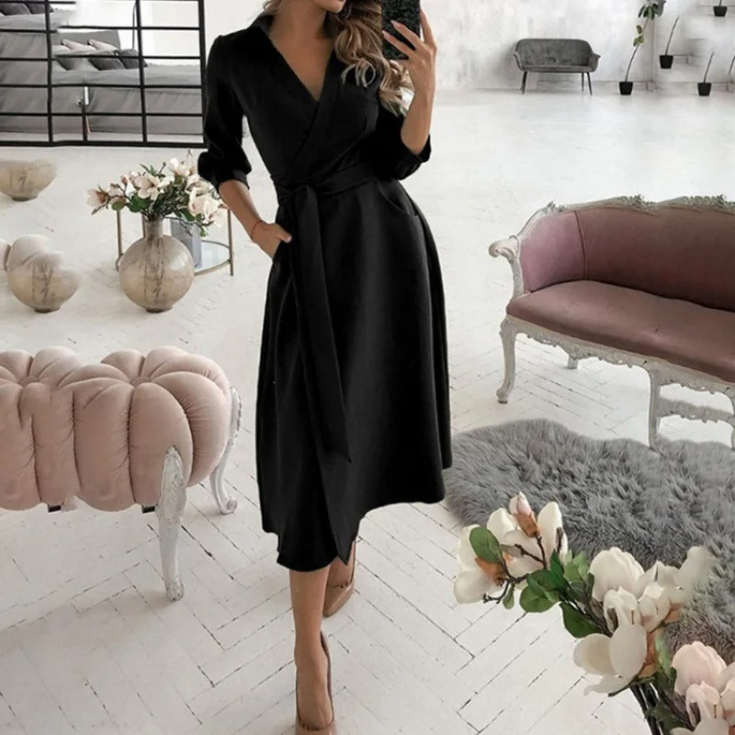 OMNIYA™ | Blusa Giacca Elegante