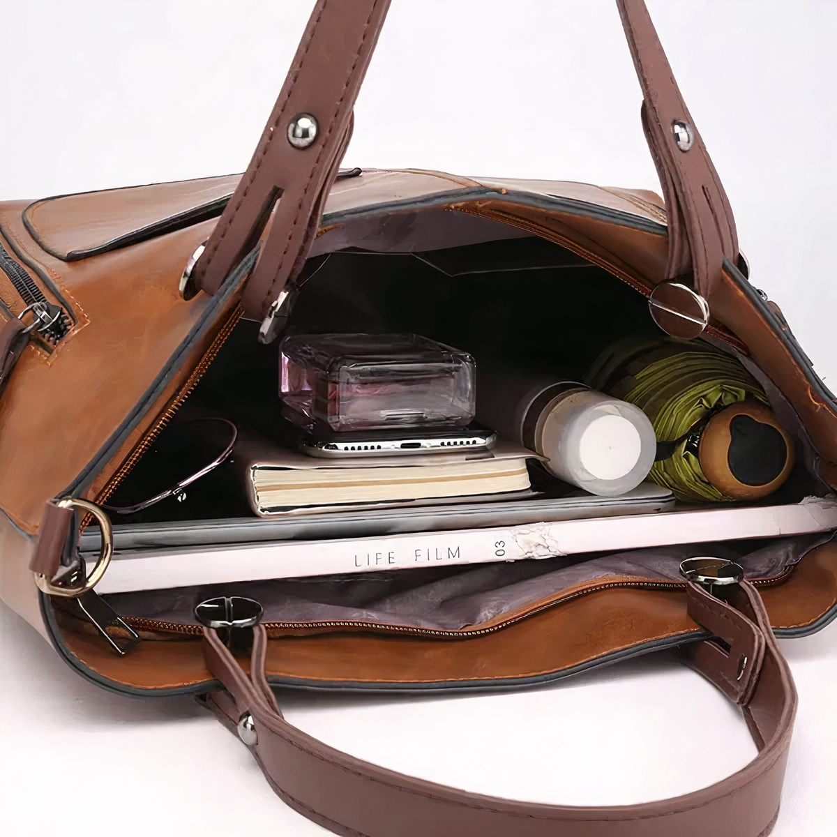 OMNIYA™ | Borsa a tracolla in stile vintage