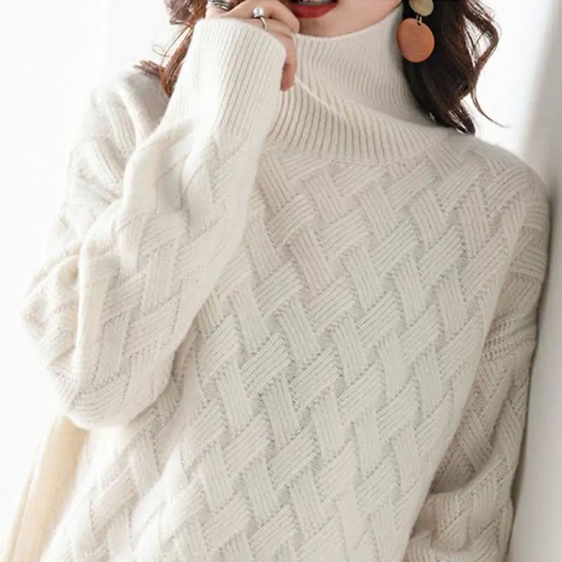OMNIYA™ | Maglione a collo alto in maglia