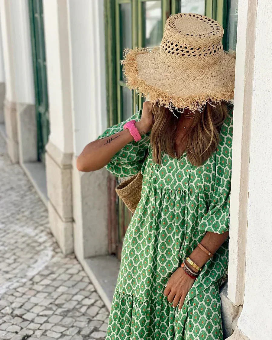 OMNIYA™ | Abito Maxi Bohemien