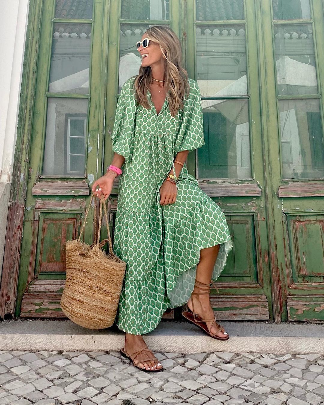OMNIYA™ | Abito Maxi Bohemien