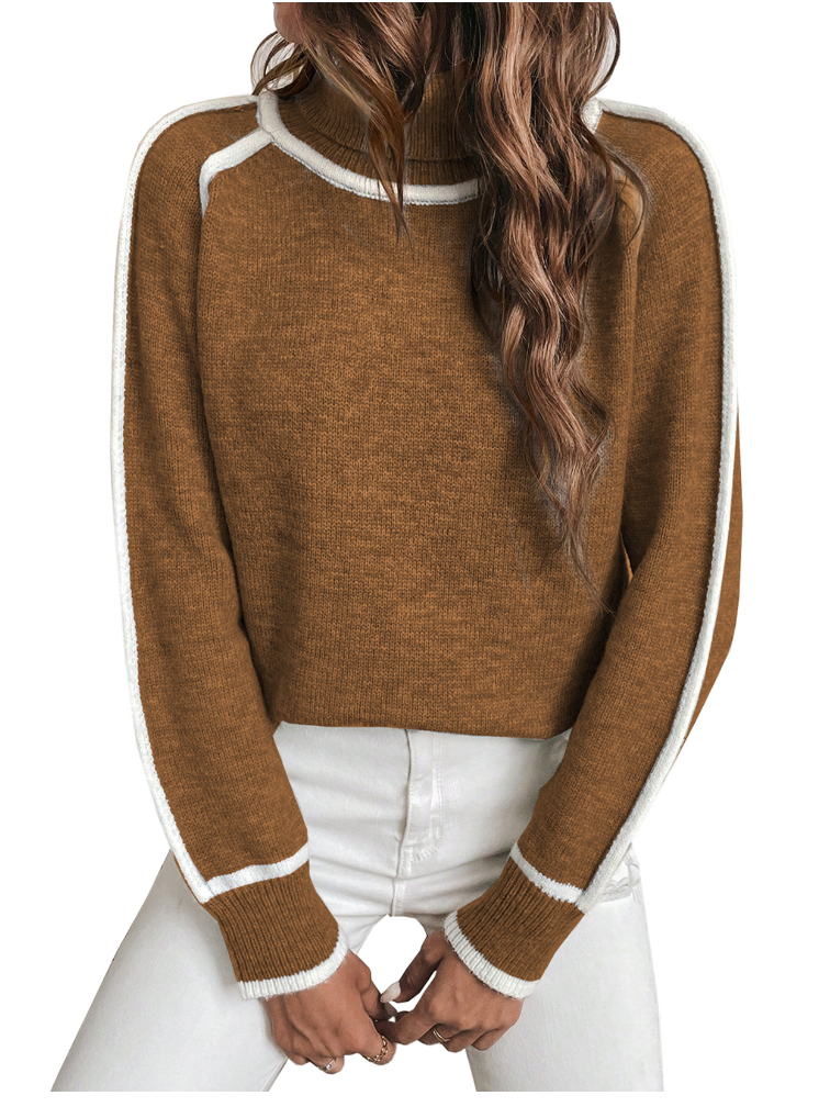 OMNIYA™ | Maglione dolce con colletto alto