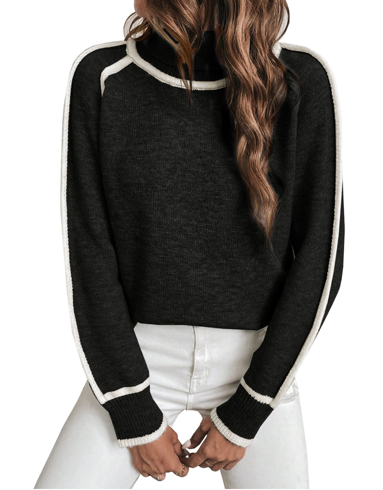 OMNIYA™ | Maglione dolce con colletto alto