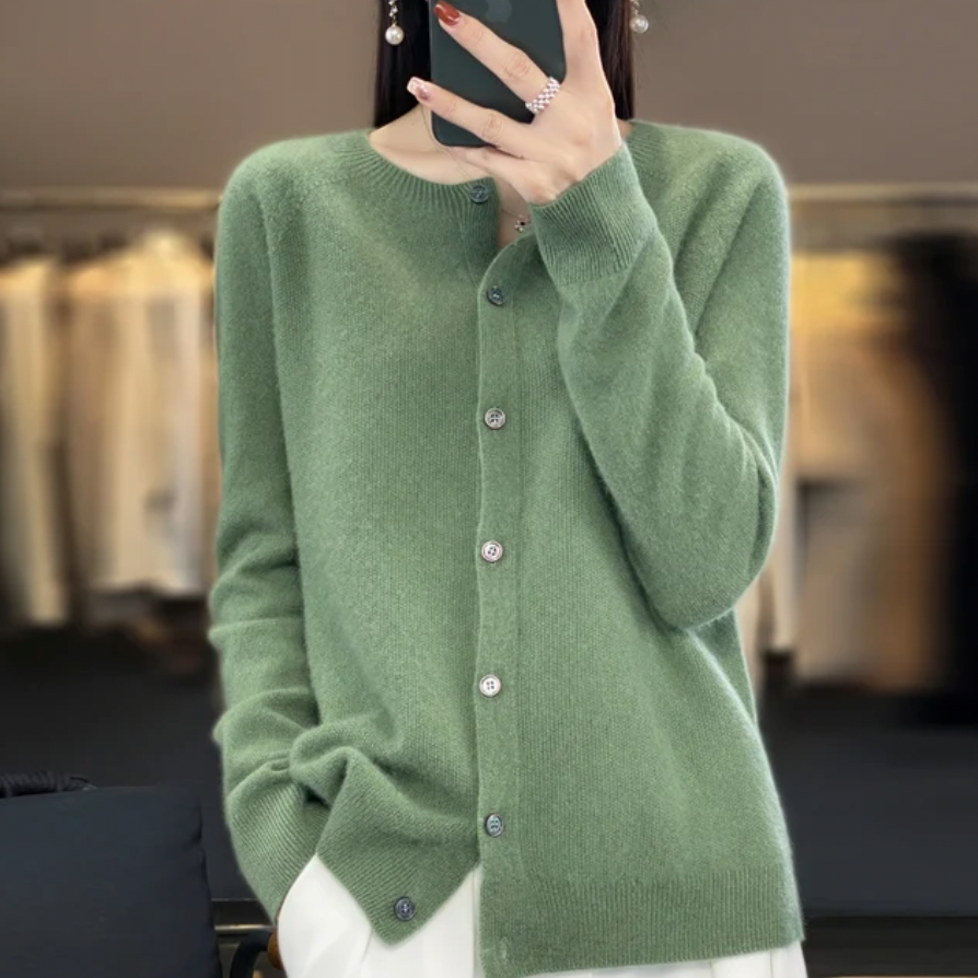 OMNIYA™ | Cardigan Confortevole con Bottoni