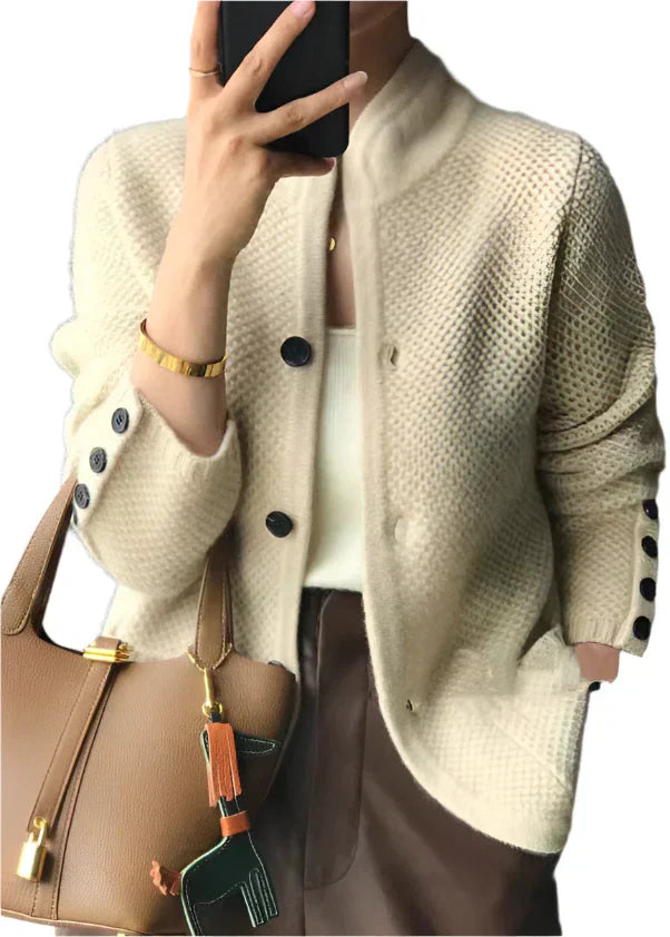 OMNIYA™ | Cardigan Elegante e Confortevole