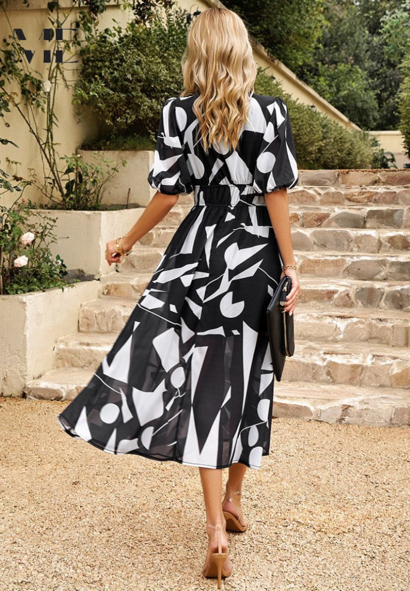 OMNIYA™ | Luxe Midi Dress Senza Tempo (Quasi esaurito)