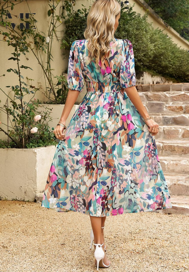 OMNIYA™ | Luxe Midi Dress Senza Tempo (Quasi esaurito)
