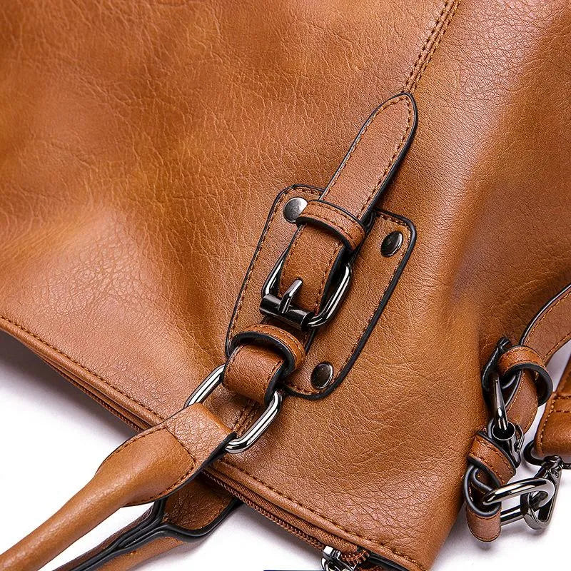 OMNIYA™ | Elegante borsa a tracolla in pelle