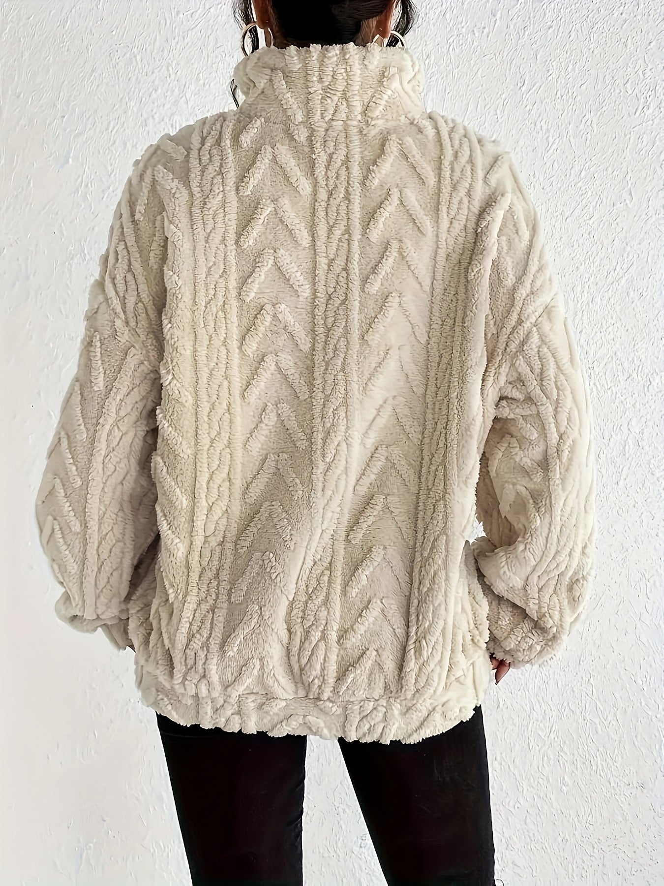 OMNIYA™ | Maglione in pile elegante