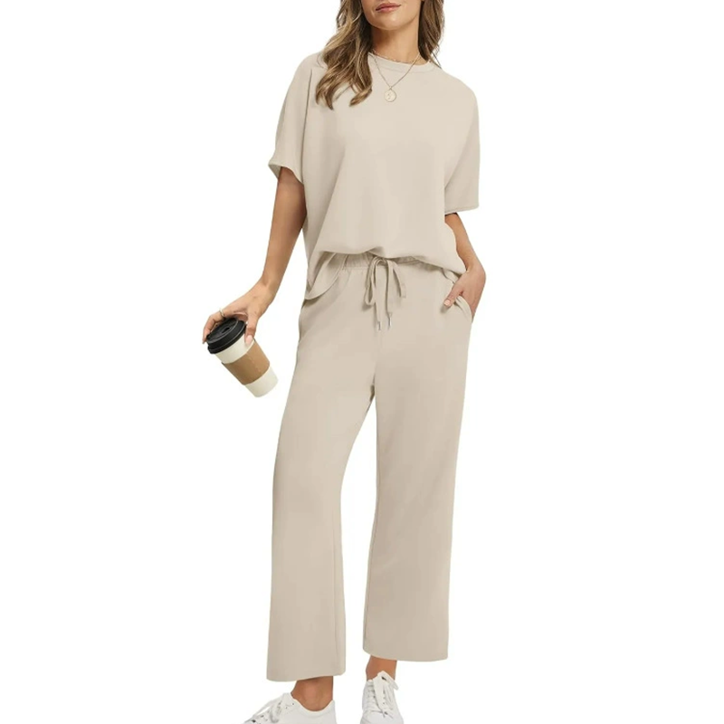 OMNIYA™ | Completo casual top e pantalone