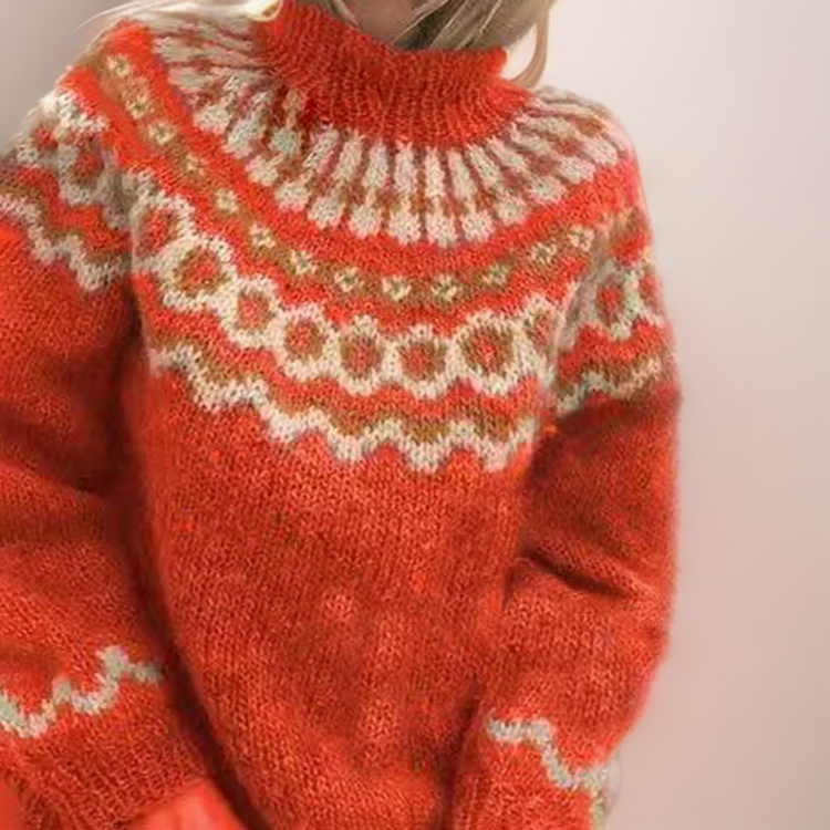 OMNIYA™ | Maglione con Collo Alto Confortevole