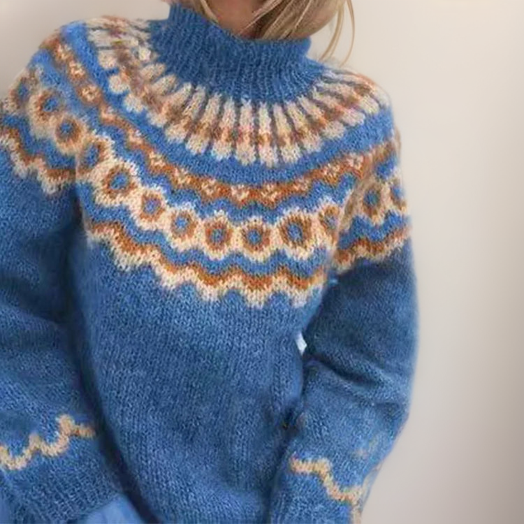 OMNIYA™ | Maglione con Collo Alto Confortevole