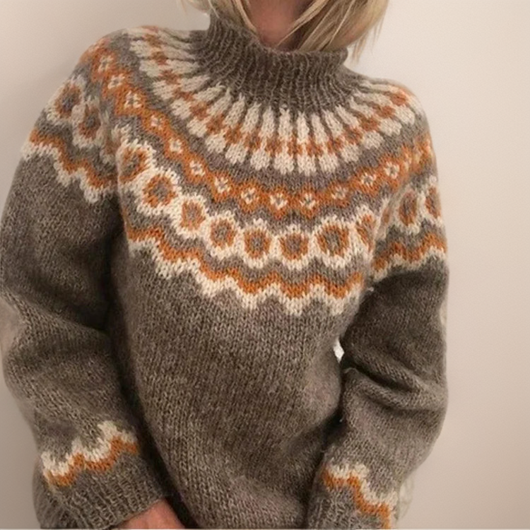 OMNIYA™ | Maglione con Collo Alto Confortevole