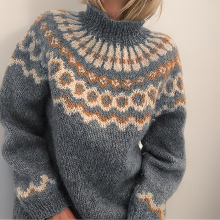 OMNIYA™ | Maglione con Collo Alto Confortevole
