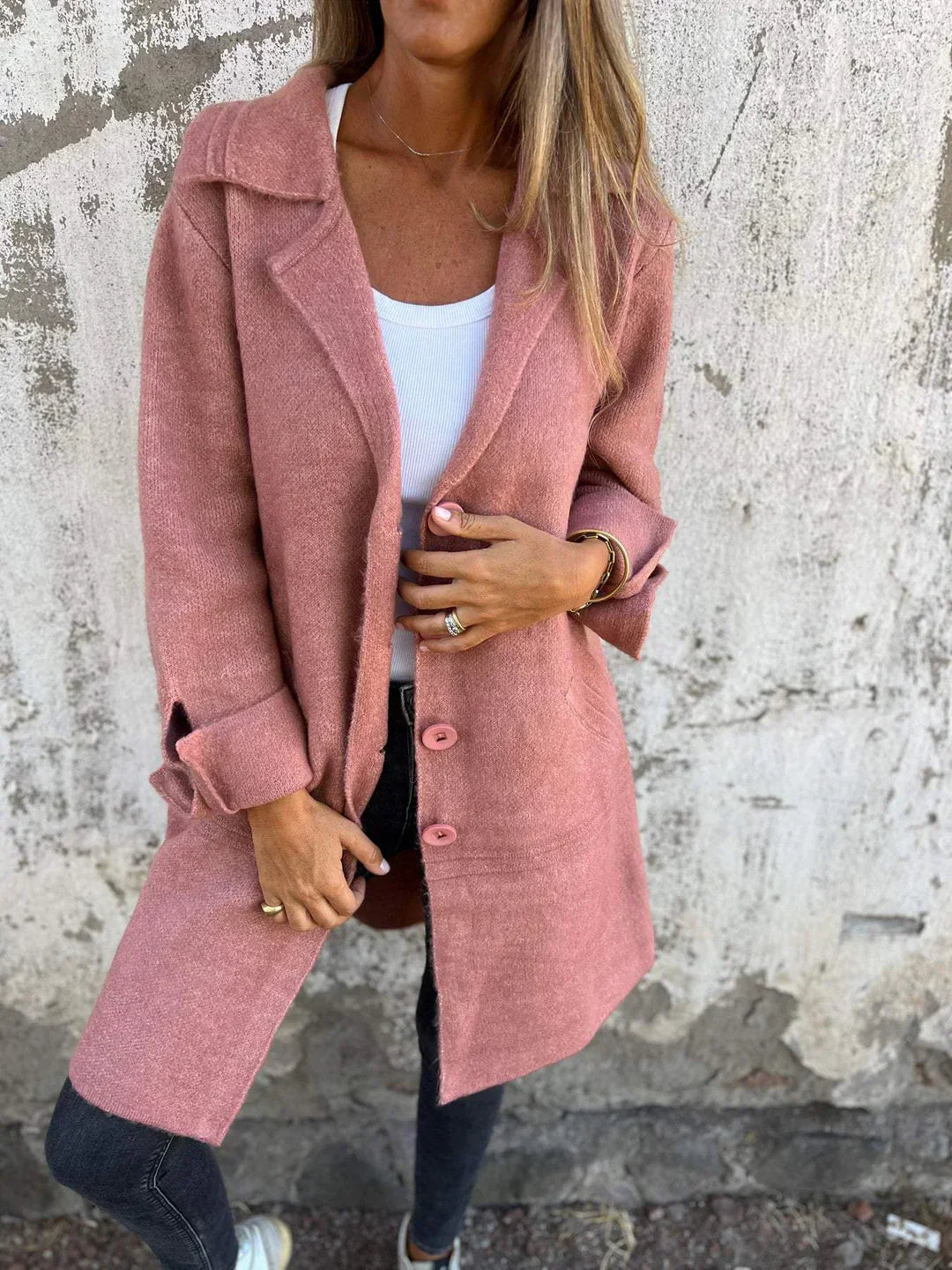 OMNIYA™ | Giacca Casual in Lana