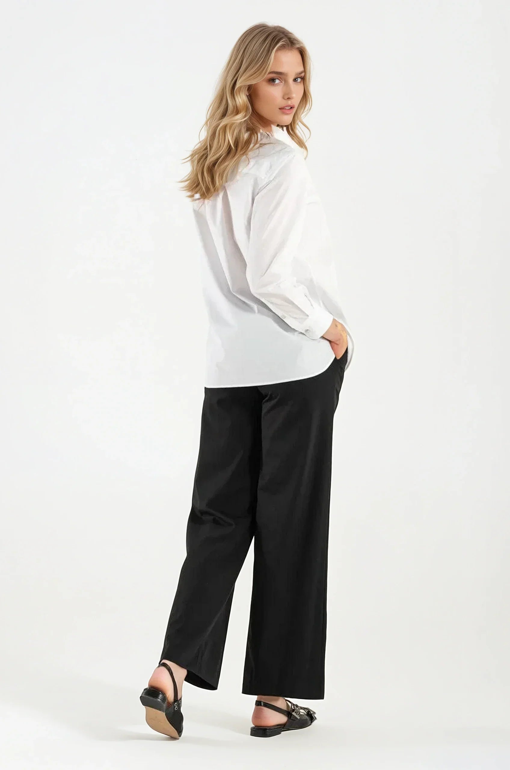 OMNIYA™ | Camicia Bianca in Cotone