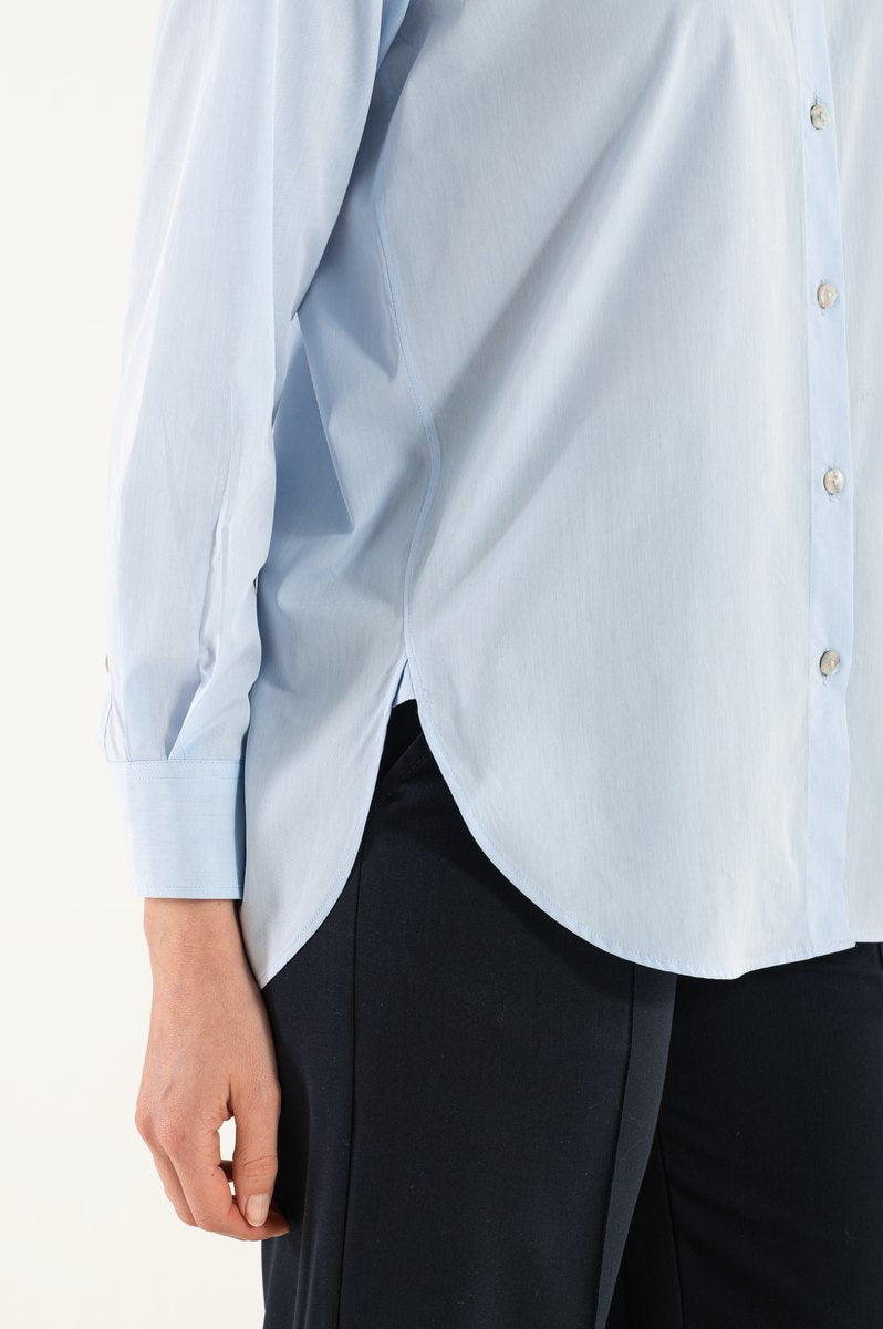 OMNIYA™ | Camicia Azzurra in Cotone