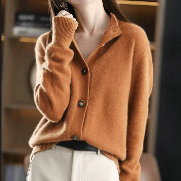 OMNIYA™ | Cardigan comodo con bottoni