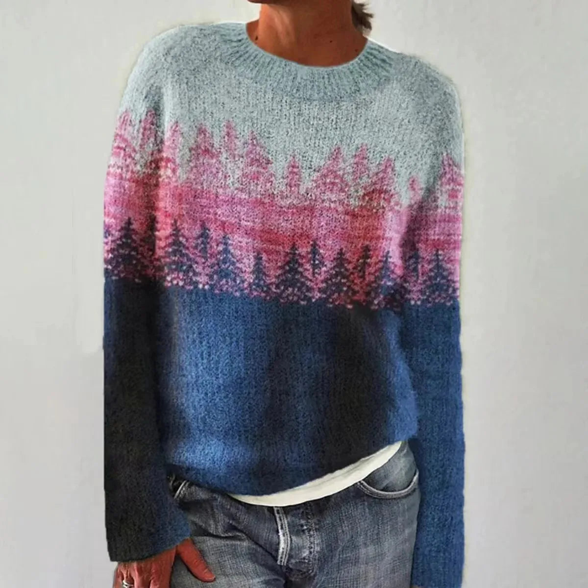 OMNIYA™ | Maglione autunnale retrò