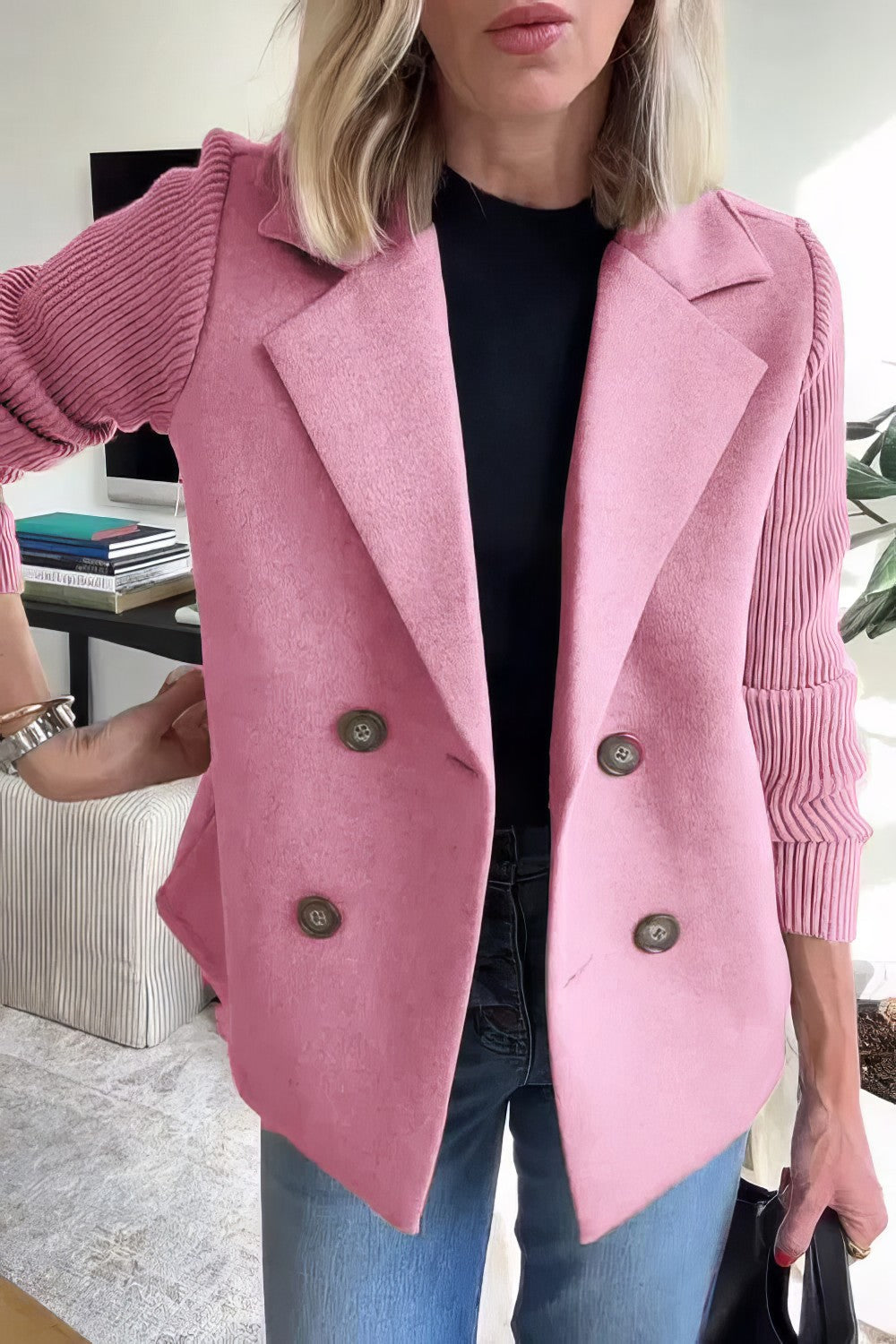 OMNIYA™ | Giacca Cardigan Patchwork